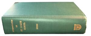 The Interpretation of St. Luke's Gospel by R.C.H. Lenski 1961 Hardcover