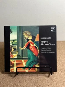 ROSENMULLER Vespro della beata Vergine (2 Discs, Harmonia Mundi) Cantus Cölln - Picture 1 of 8
