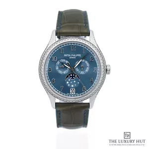 Patek Philippe Complications 4947G-001 - 2017, 18ct White Gold 38mm Blue Dial - Picture 1 of 7