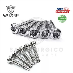 Tornillos corticales de 3,5 mm - 100 piezas | Instrumento quirúrgico veterinario - Imagen 1 de 6
