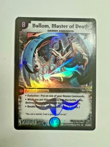 Duel masters Ballom, Master of Death S3/S5 Holo Foil Dm-04 Near Mint Condition - Picture 1 of 2