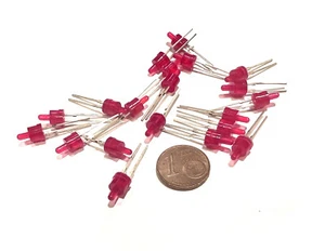 LED rot mit 1,8mm Nippel + Vorwiderstand 6-12V - Picture 1 of 2