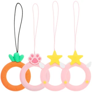 Fruit Phone Lanyard Silicone Cell Phone Lanyard Strap Short Lanyard - Zdjęcie 1 z 12
