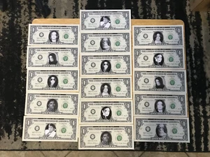 Facturas falsas de $1 de Michael Jackson - Imagen 1 de 1