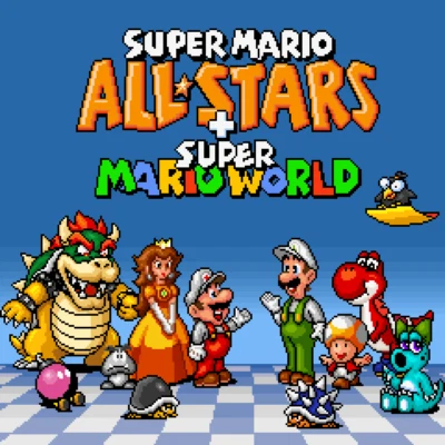 Super Mario All-Stars + Super Mario World PAL SNES - Image 1 of 4