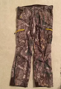 Realtree Xtra Scent Control Camouflage Cargo Hunting Pants Mens Size 40x30 - Picture 1 of 3