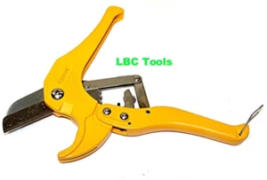 pvc pipe tubing cutter hose ratcheting cut action type cuts up to 1-5/8" - Picture 1 of 2