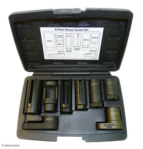 AUTOMOTIVE SENSOR SOCKET SET: oxygen sensors, oil pressure sending units, & more - Picture 1 of 2