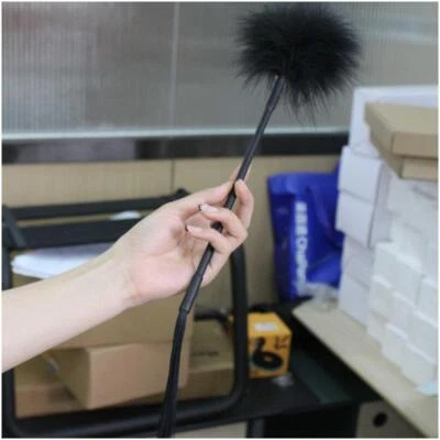 Flirteo Pluma Látigo Borla Bondage Castigar Nalgadas Flogger BDSM Paleta Pareja Foto 1 de 4