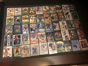 Football Card Lot 50 Cards Rookies Inserts Autograph Refractors Bo Jackson - Picture 1 of 10