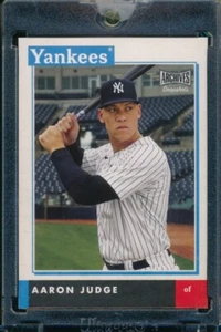 AARON JUDGE 2020 Topps Archives Snapshots Vault Blank Back #1/1 Holo Sticker - Picture 1 of 1