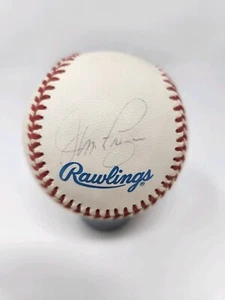 Jim Fregosi Signed Rawlings Bobby Brown AL Baseball OALB COA BUF - Picture 1 of 2