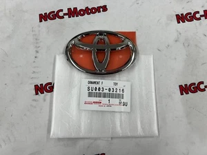 Toyota Genuine GT86 ZN6 Scion FR-S Front Chrome Emblem Badge OEM JDM - Picture 1 of 13