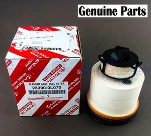 Genuine Hilux GUN126 GUN125 GUN123 1GD 2.8 Diesel 2GD 2.4 Diesel Fuel Filter - Picture 1 of 12