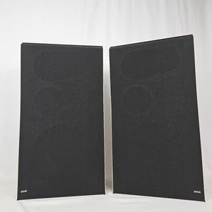 Bang and Olufsen Beovox S60 B&O Type 6303 Teak 4 way speakers vintage + cables - Picture 1 of 11