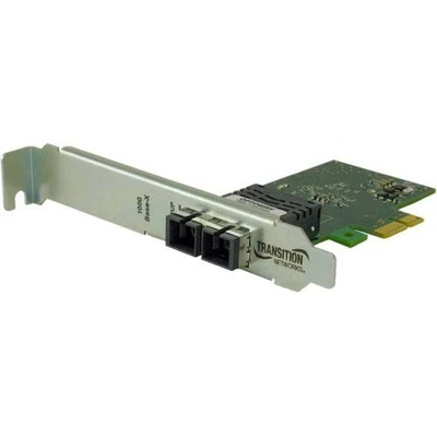 Transition Networks N-GXE-LC-02 Gigabit Ethernet Card NGXELC02 - Image 1 of 2