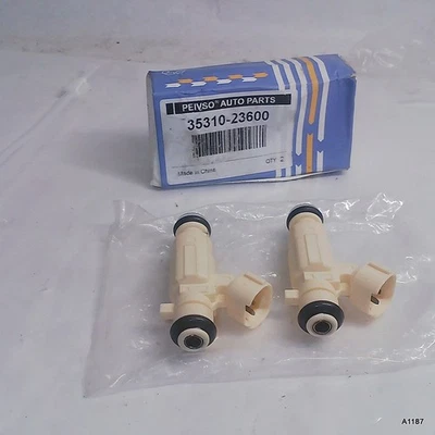 2 piezas inyectores de combustible para Hyundai/Kia Tucson Elantra Optima 2001-2010 2,0 L 2,7 L Foto 1 de 4