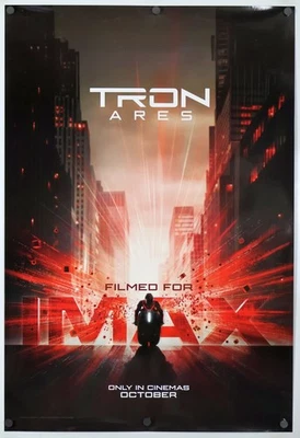Tron Ares - original DS movie poster 27x40 2025 INTL IMAX Leto - 2025