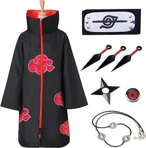 Disfraz Uchiha Itachi Capa Anime Cosplay Vestido y Accesorios Talla XXL X300 - Imagen 1 de 7