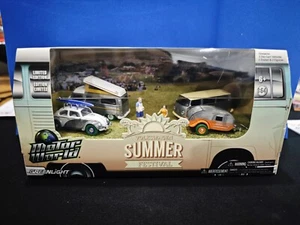 Greenlight Chase Summer Festival NIB Volkswagen Set of 4 Chases Raw GreenMachine - Picture 1 of 8
