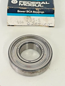 205S BCA / Bower Wheel Bearing xref 6205-ZJ - Picture 1 of 3