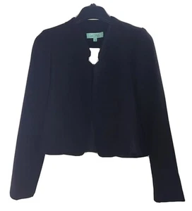 NWT Cropped Black Jacket Size Small - Picture 1 of 5