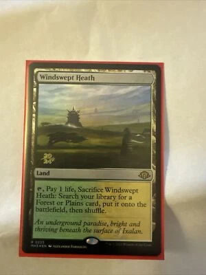 Windswept Heath - Foil - Promo - R MTG Modern Horizons 3 M/NM, English - Image 1 of 3