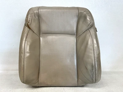 ⭐2014-2017 ACURA RLX RESPALDO DELANTERO IZQUIERDO ASIENTO COJÍN BEIGE OEM LOTE2601 Foto 1 de 4