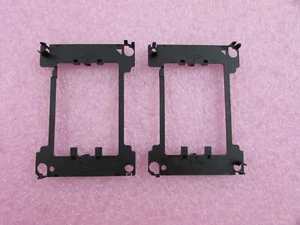 2x ~ LGA3647 Heatsink Tray Sled Brackets Narrow Socket Mount Bracket Carrier BLK - Picture 1 of 4