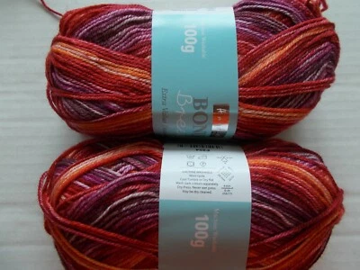 Hayfield Bonus Breeze DK yarn, Blazer, lot of 2 (306 yds ea) - Image 1 of 2