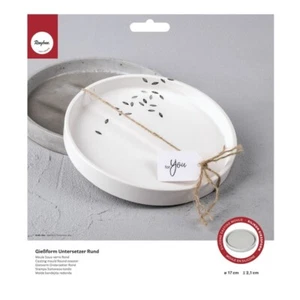 Rayher Silikon-Gießform Untersetzer rund | 36125000 | Blitzversand! - Picture 1 of 5