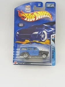 Hot Wheels 2003 #57 Wild Wave 3/5 '40 Woody Blue - Picture 1 of 3