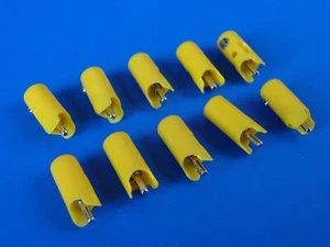 MARKLIN H0 - 71412 - 10x MACHO / TAPONES ESTILO NUEVO / AMARILLO - Imagen 1 de 2