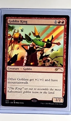 2019 MTG Magic the Gathering SLD Secret Lair Drop #19 Goblin King - Image 1 of 2