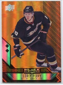 2014-15 Black Diamond Orange 138 Corey Perry Double Diamond
