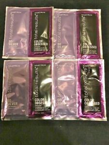 Matrix Total Results So Silver Color Obsessed Shampoo Conditioner 10ml 4 Samples