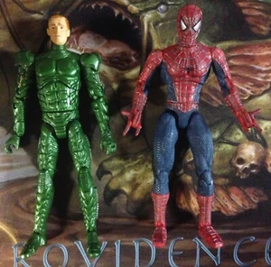 2 Spider-Man Green Goblin Movie Action Figure 2006 Hasbro Marvel Spiderman Dafoe - Picture 1 of 3
