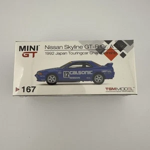 Nissan Skyline GT-R (R32) Gr. Un Mini GT 00167 1Calsonic 1992 JTCC caja sellada - Imagen 1 de 4