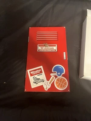 Gorra Winston Sports Connection roja vintage nueva 1989 Super Bowl XXIII Foto 1 de 4