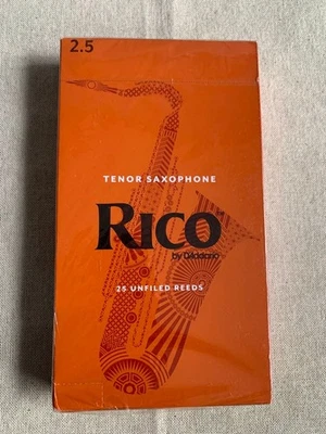 Caña saxofón tenor Rico by D'Addario 2.5 25 piezas Foto 1 de 2