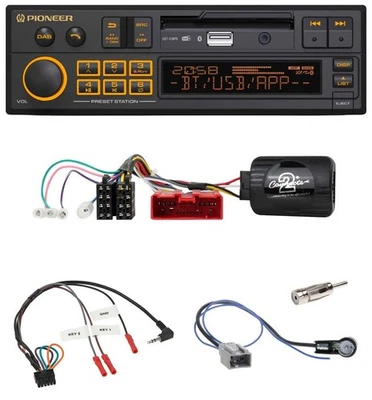 Pioneer DAB Lenkrad USB Bluetooth Autoradio für Mazda 2 Typ DY 2003-2007 - Bild 1 von 4