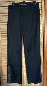 Fila Sport Athletic Track Pants Black with Gray Accent Stripes - Boys XL 18-20 - Picture 1 of 4