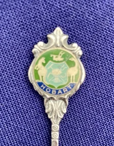 Hobart Tasmania Australia Collector Souvenir Spoon Capital City Stuart EPAI 4.5" - Picture 1 of 7