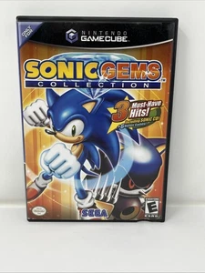Sonic Gems Collection (Authentic Case And Manual Only) Nintendo GameCube - Picture 1 of 17