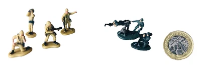 Toy Unknown could be Micro Machines Military Army Man Toy Soldier Vintage ra - Image 1 of 4