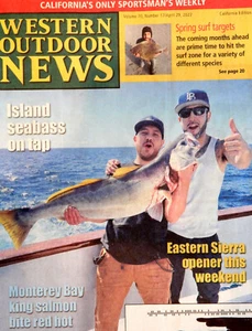 WESTERN OUTDOOR NEWS Newspaper SPORTSMAN MAGAZINE April 29, 2022 Fishing HUNTING - Picture 1 of 12