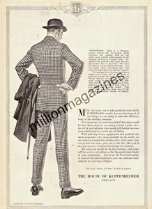 1914 Kuppenheimer Forward large Original ad - from Colliers - J C Leyendecker - Picture 1 of 1