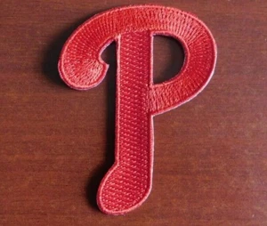 Philadelphia Phillies 3""x2"" bestickter Aufnäher zum Aufbügeln KOSTENLOSER Versand!! - Bild 1 von 1