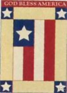 "LIFE'S A BREEZE" AMERICANA APPLIKATION GROSSE FLAGGE kostenloser Versand - Bild 1 von 1