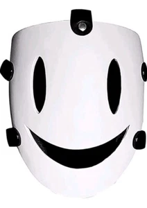 NUEVO Disfraz Disfraz de Invasión de Alta Altura Máscara Tenku Shinpan Sonrisa Blanca Halloween - Imagen 1 de 21